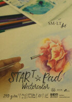 Aquarellblock START A5 - 20 Blatt, 240 g/qm