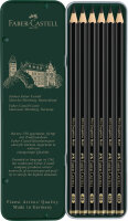 Bleistift Pitt Graphite matt - 6er Etui