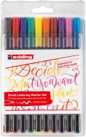 Fasermaler mit Pinselspitze 1340/10S - 10er Lettering...