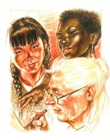 Tuschestift Pitt Artist Pen Brush Portrait - 6er Etui