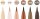 Tuschestift Pitt Artist Pen Brush Portrait - 6er Etui