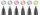 Marker Metallics 1,5 mm Spitze - 6er Kartonetui