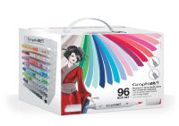 Layoutmarker GRAPHIT Sketch Brush & extra fine 96 Tischset