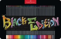 Buntstift Black Edition Super Soft Mine: 3,3 mm - 36er...