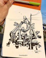 Mixed Media Papier 200 g/qm - 8 Formate