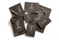 Authentic schwarzes Papier 165g/qm - 7 Formate