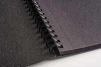 Authentic schwarzes Papier 165g/qm - 7 Formate