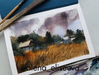 Aquarellpapier Authentic weiß, rau, 280 g/qm - 8 Varianten