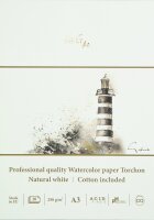 Künstler Aquarellblock DIN A3 - Torchon, 250g/qm, 10...