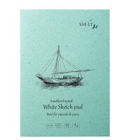 Skizzenblock Authentic DIN A4 - hochweißes Papier,...