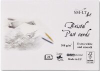 Postkarte Bristollkarton 308 g/qm, 10,5x15 cm - 20 Blatt