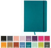 Skizzenbuch Hardcover A6 - 160 Seiten, 140 g/qm - 16 Farben