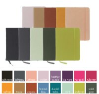 Skizzenbuch Hardcover A6 - 160 Seiten, 140 g/qm - 16 Farben