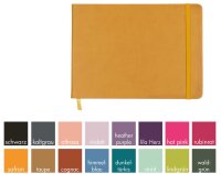 Skizzenbuch Hardcover A5 quer - 160 Seiten, 140 g/qm - 16...