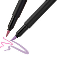 Filzstift Pinselspitze Pastell Black Edition - 6er...