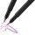 Filzstift Pinselspitze Pastell Black Edition - 6er Kartonetui