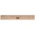 Holzlineal aus Buche mit Metalleinlage - 17 cm