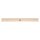 Holzlineal aus Buche mit Metalleinlage - 40 cm