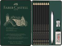 Bleistift Pitt Graphite matt - 11er Metalletui