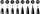 Tuschestift Pitt Artist Pen schwarz XXS, S, F, M, B, C, 1.5, Fude Hard - 8er Etui