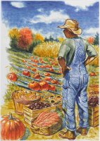 Tuschestift Pitt Artist Pen Brush - 6er Etui Herbst