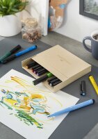 Tuschestift Pitt Artist Pen Brush - 12er Atelier Box