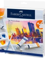 Aquarellfarbe Tube a 9 ml - 24er Kartonetui