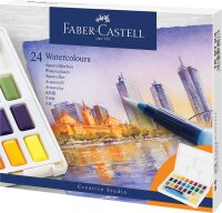 Aquarellfarben Creative Studio in Näpfchen - 24er Etui