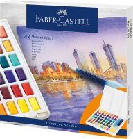 Aquarellfarben Creative Studio in Näpfchen - 48er Etui