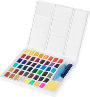 Aquarellfarben Creative Studio in Näpfchen - 48er Etui