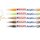 Acrylmarker 5300 fein Rundspitze 1-2 mm- 5er Set Naturfarben