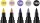 Dualmarker Pitt Artist Pen - 5er Etui Fashion