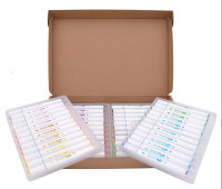 Acrylmarker GRAPHIT GO 2 Spitzen, 48er Set Mystery Coloring