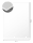 Schaumstoffplatte 5 mm - 50x70 mm, weiß  - 15er Pack
