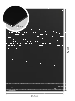 Schaumstoffplatte 3 mm - A3, schwarz  - 15er Pack