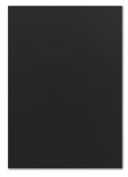 Schaumstoffplatte 3 mm - 50x70 mm, schwarz  - 15er Pack
