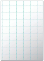 Schaumstoffplatte 5 mm - 50x70 mm, weiß selbstklebend   - 15er Pack
