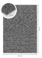 Schaumstoffplatte 5 mm - A3 schwarz - 10er Pack