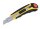 Cutter Pro Soft-Grip-Zone 18mm mit Nachfüllkassette, schwarz-gelb