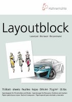 Marker Layout-Block A4 - 75 Blatt, 75 g/qm