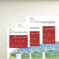 Aquarellblock "Burgund" rau, 250 g/qm, 20 Blatt...