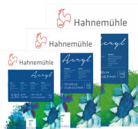 Acrylmalblock 20 Blatt, 330 g/qm - 3 Formate
