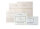 Künstler Aquarellblock 10 Blatt, 400g/qm, 100% Bamwolle, matt - 5 Formate