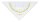 Geodreieck 22,5 cm mit Griff, Facette und Tuschenoppen, Plexiglas