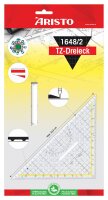 TZ-Dreieck 32,5 cm mit Griff, Facette und Tuschenoppen,...