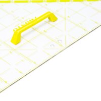 Wandtafel TZ-Dreieck 80 cm mit Griff, transparenter Kunststoff