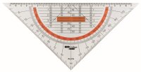 Geometrie Dreieck 25 cm Griff lösbar, Facette,...