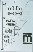 Tuschefüller mg1 0.25 mm Farbcode weiß, nachfüllbar