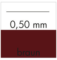 Tuschef&uuml;ller mg1 0.50 mm Farbcode braun,...