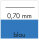 Tuschefüller mg1 0.70 mm Farbcode blau, nachfüllbar